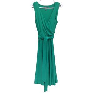 Lauren Ralph Lauren Faux Wrap Sleeveless Dress